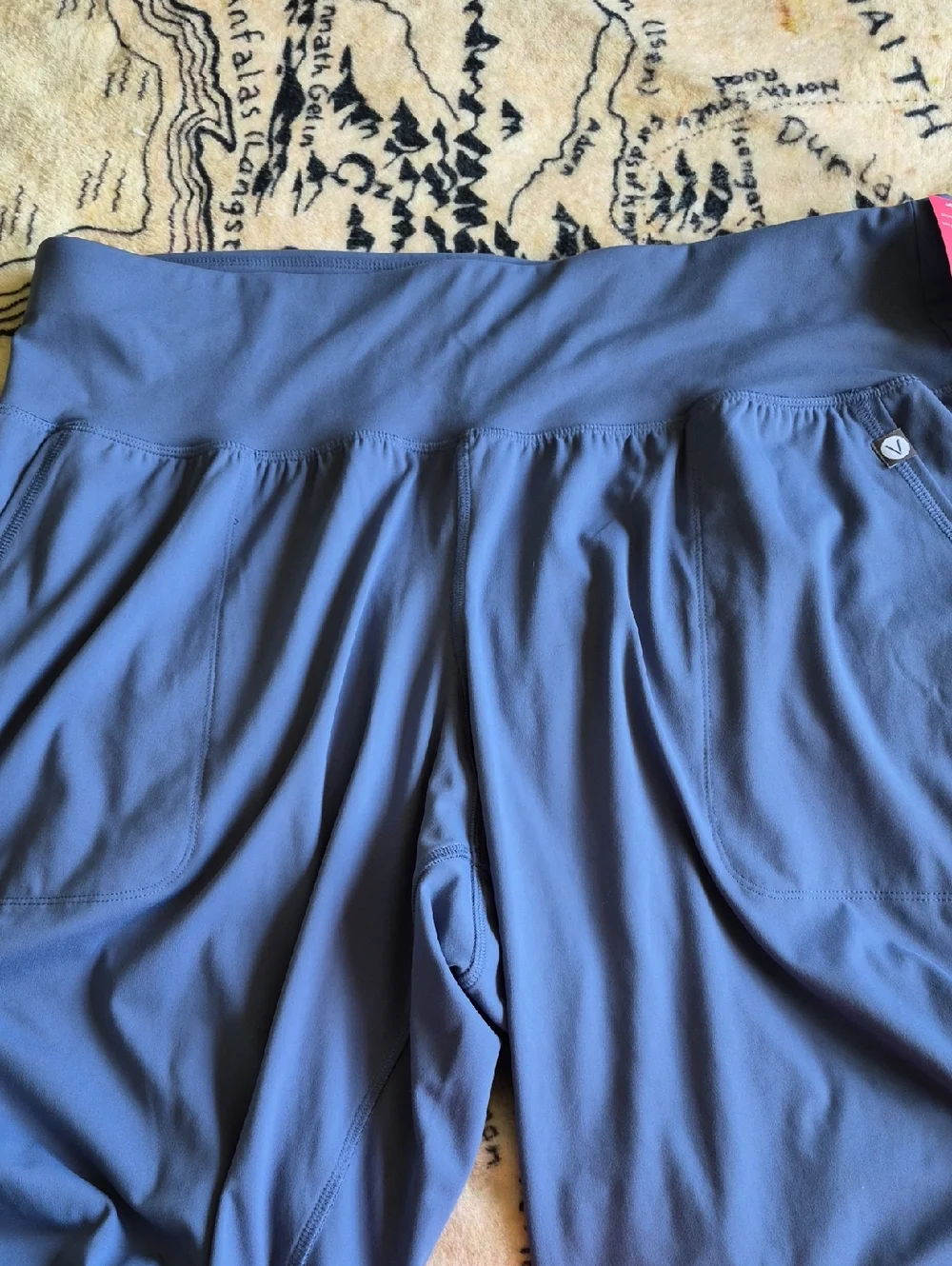 NWT Livi For Lane Bryant Size 18/20 Blue Jogger Pants Soft Stretchy